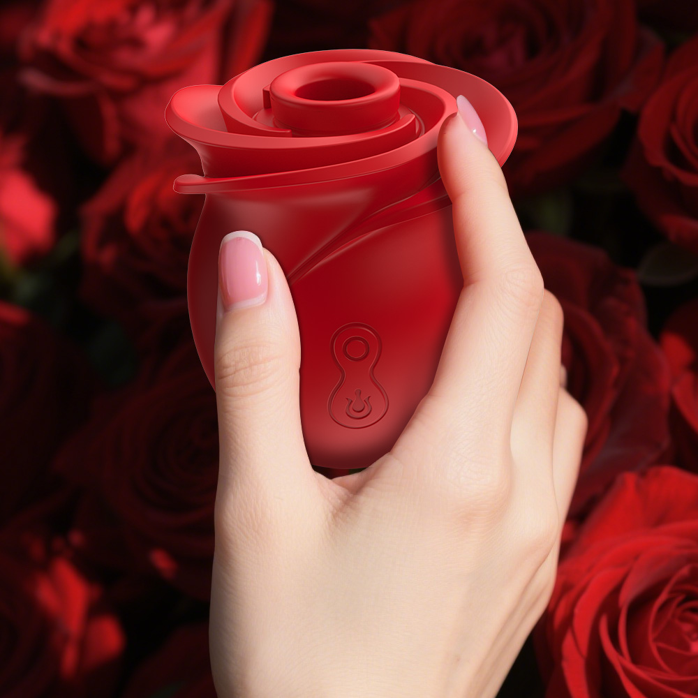 BloomAir Rose Vibrator1000-1