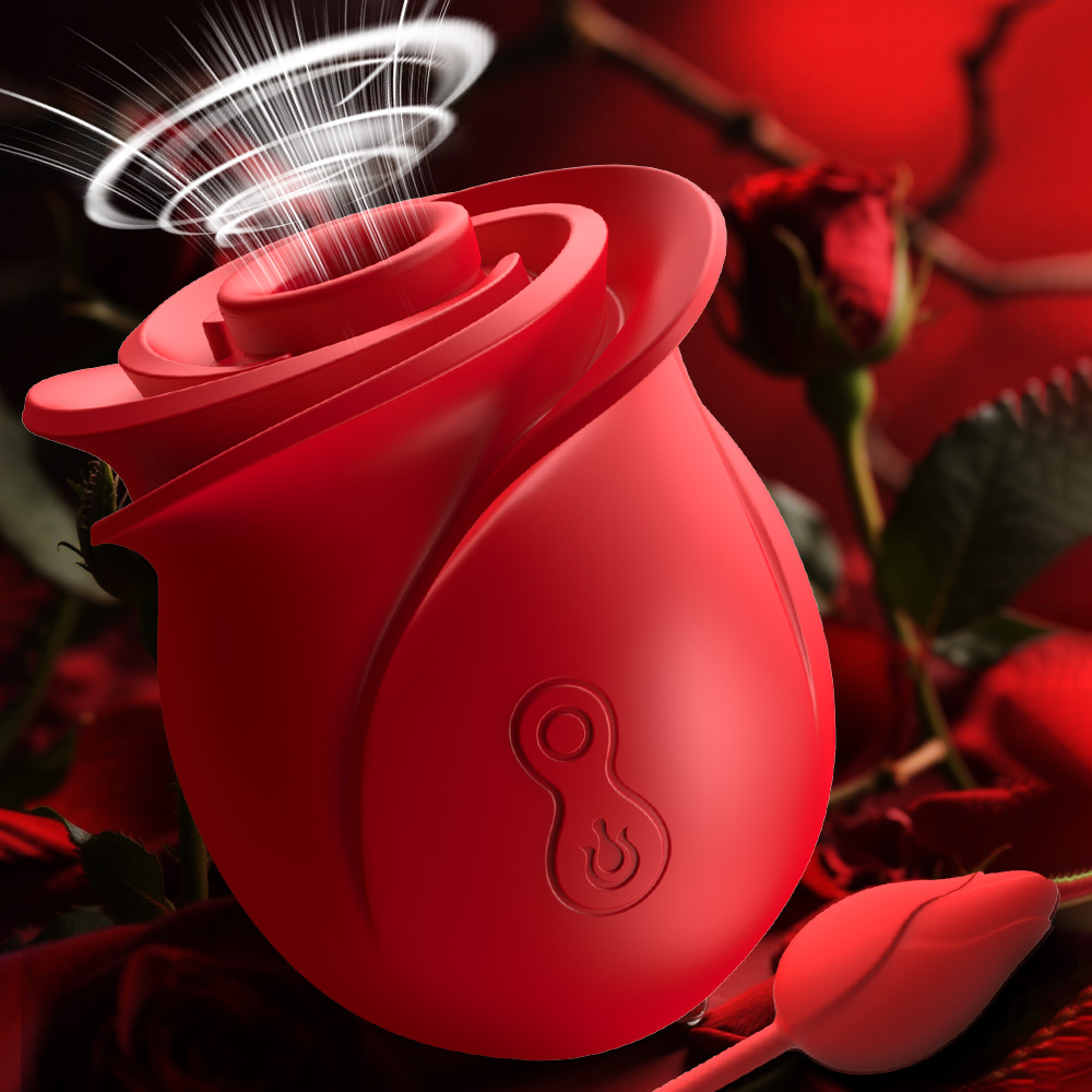 BloomAir Rose Vibrator1000-2